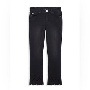 Hudson Girl’s Rumor Eyelet Skinny Ankle Jeans